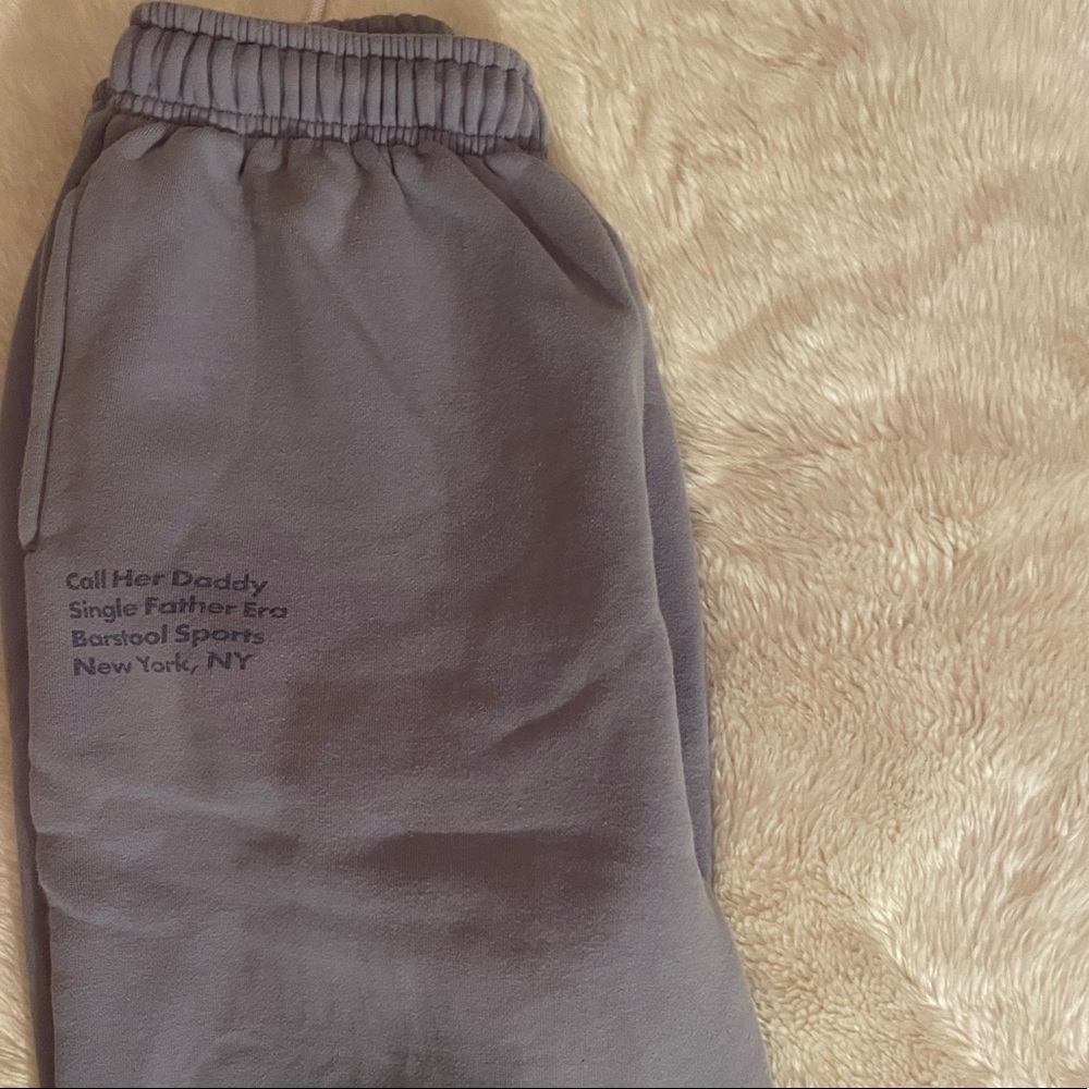 NEVER WORN Call Her Daddy sweatpants